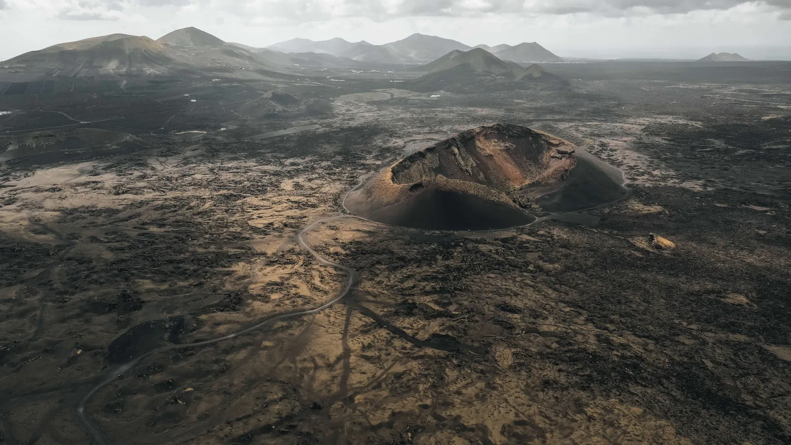 Volcán de Los Cuervos · Lanzarote