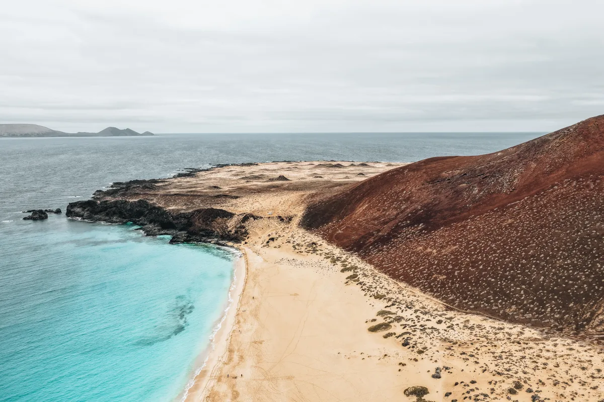 La Graciosa · Playa de Las Conchas · Lanzarote