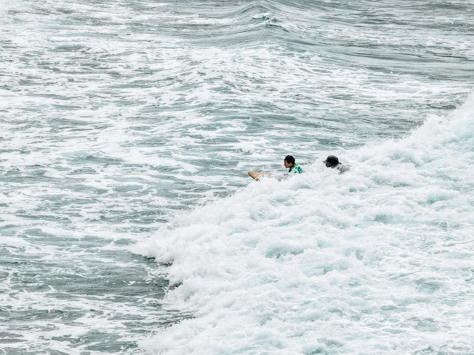 Surf lesson in the waves at Famara.